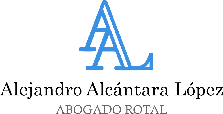 Logotipo Azul Abogado Rotal